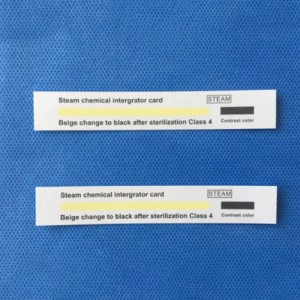 China Cheap price Swab Gauze - Pressure Steam Sterilization Chemical Indicator card – JPS Medical