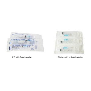 PriceList for Syringe 1ml - Three parts Disposable syringe – JPS Medical