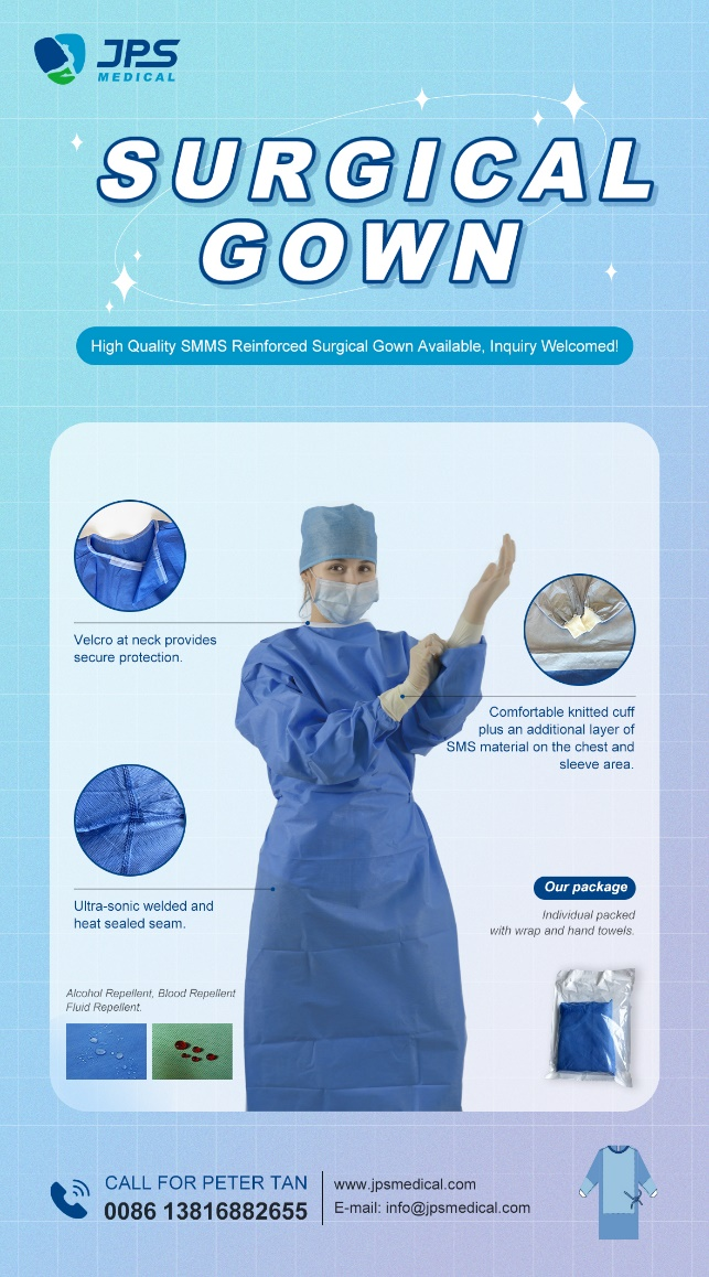 jps surgical gown