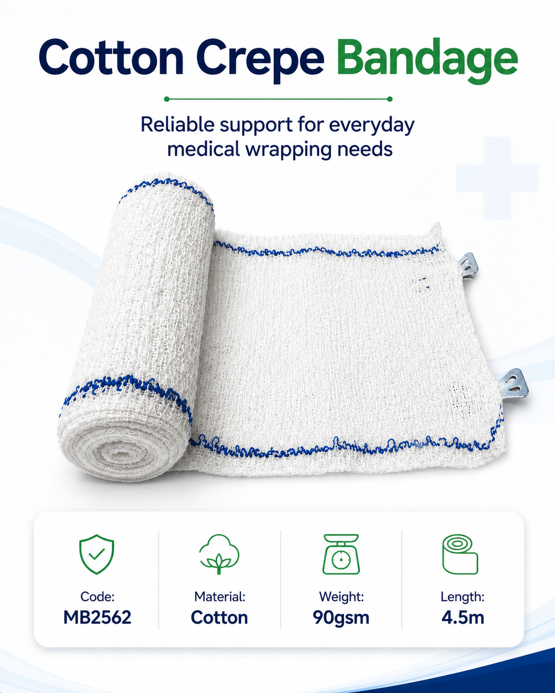 Cotton Crepe Bandage_MB2562 detail 1