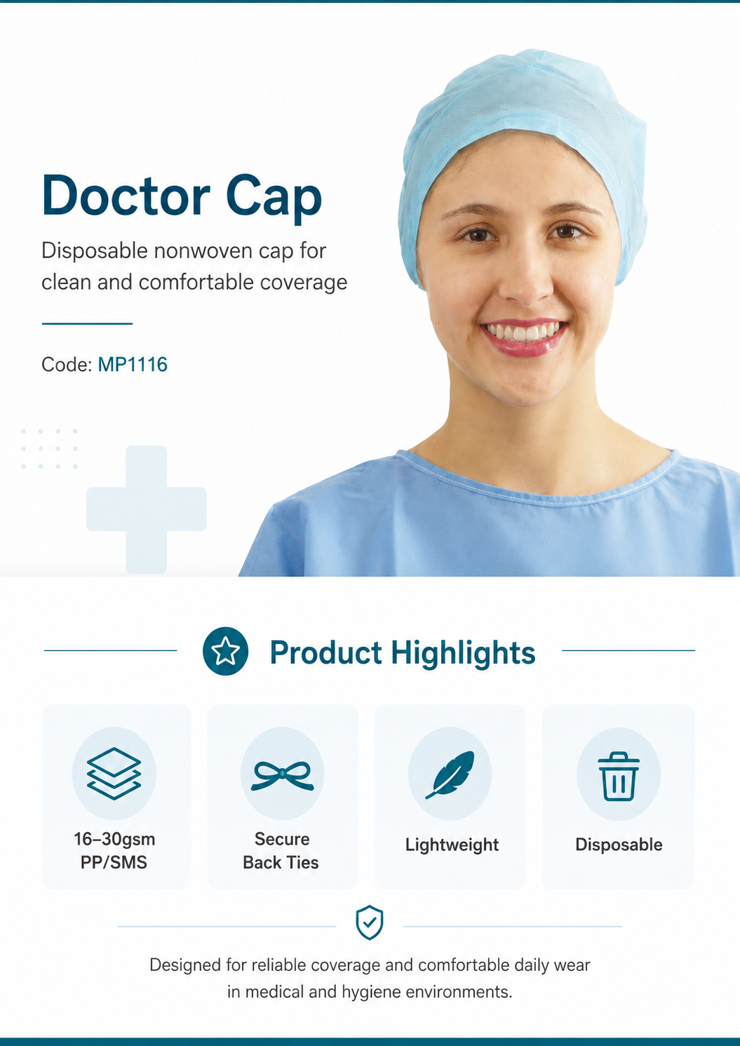 Doctor Cap_MP1116 detail 2