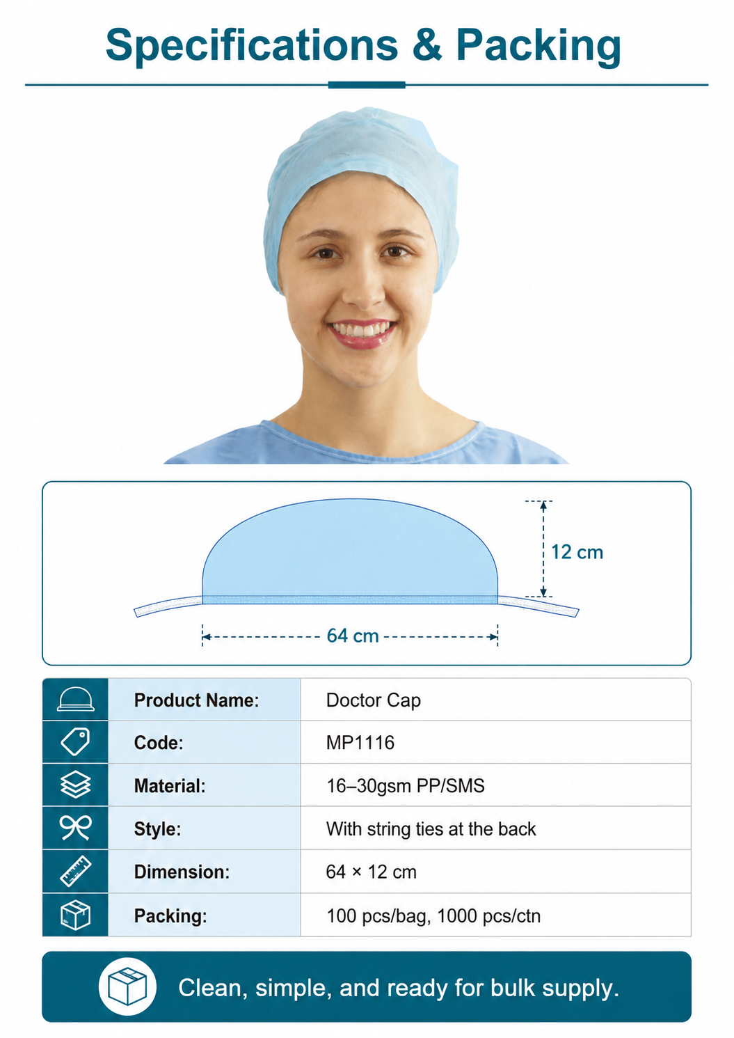 Doctor Cap_MP1116 detail 4