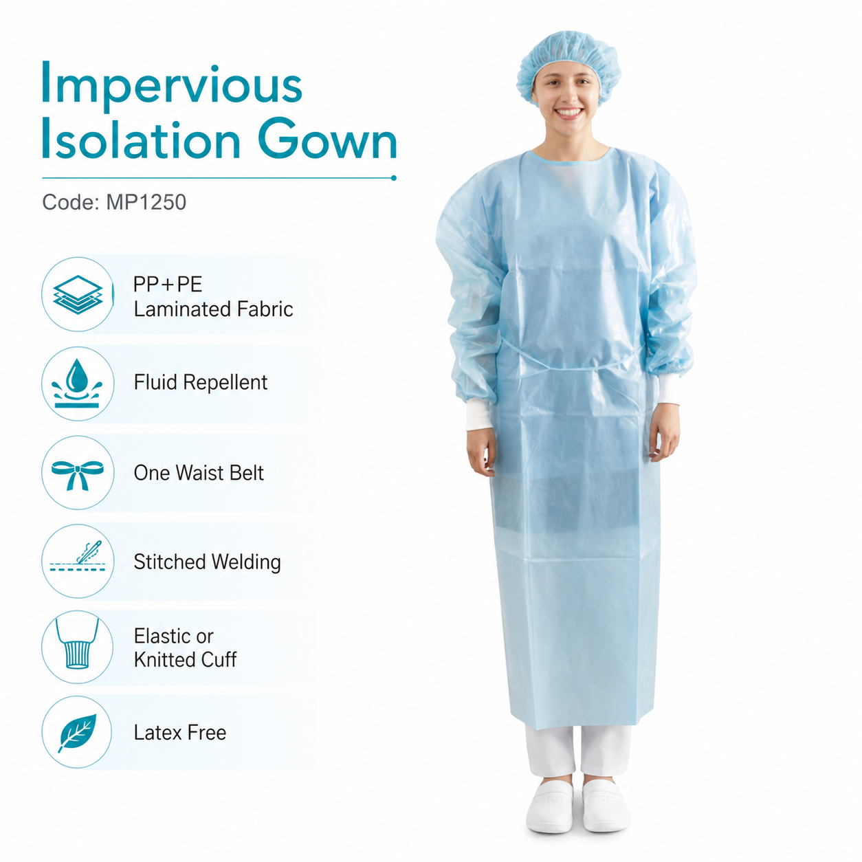 Impervious Isolation Gown_MP1250