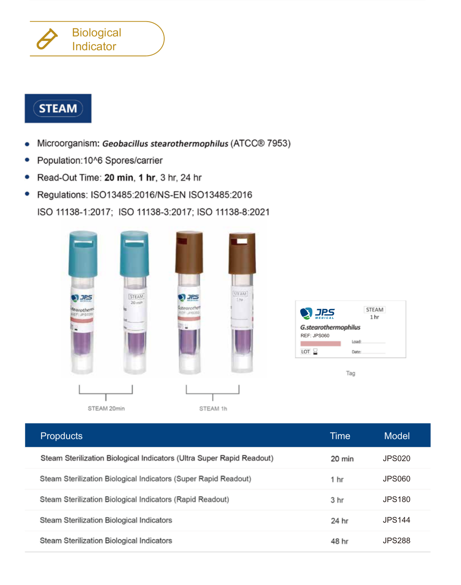 JPS-series_Steam-Biological-Indicator detail 1