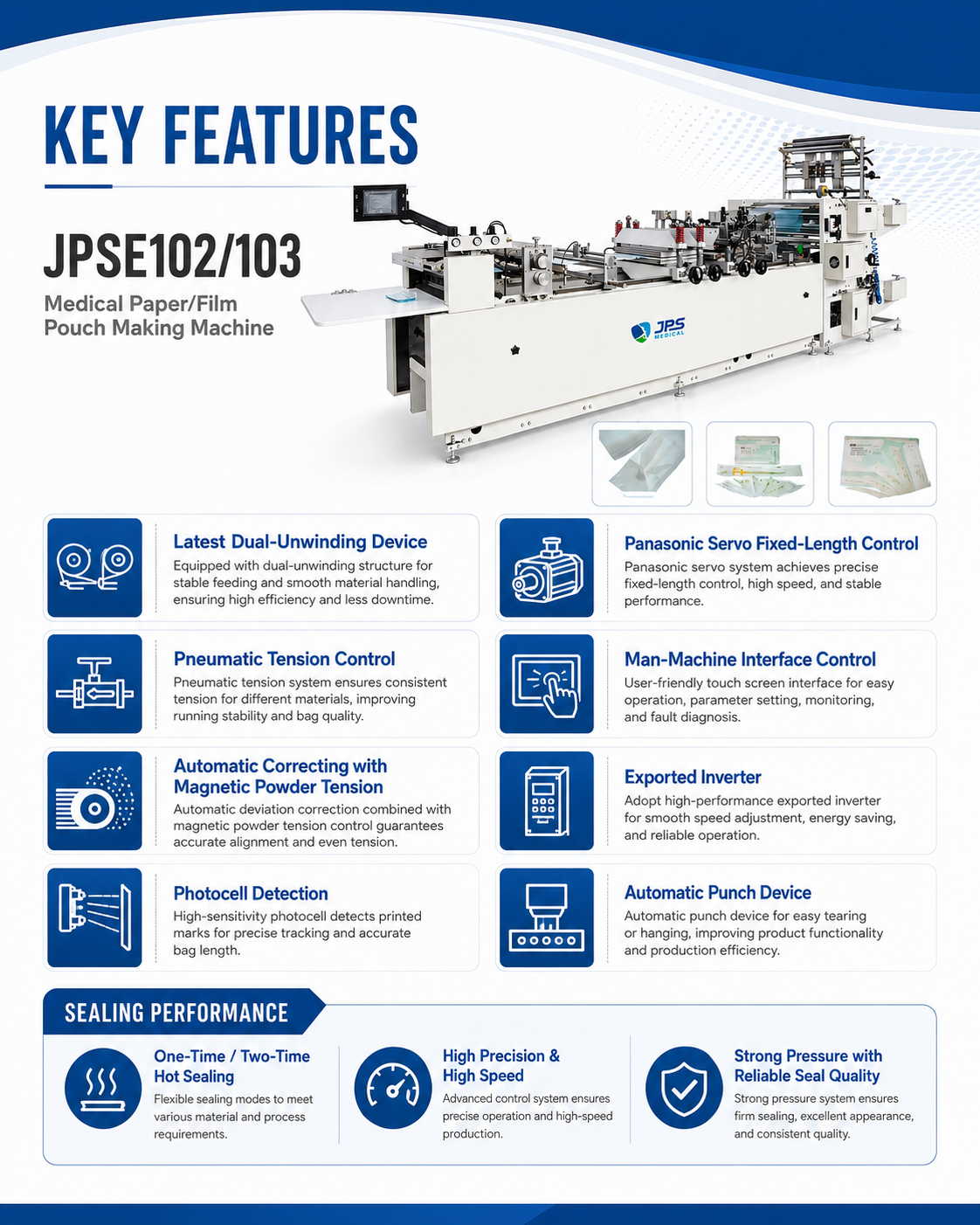 JPSE102-103_Medical-Paper-film-Pouch-Making-Machine detail 3