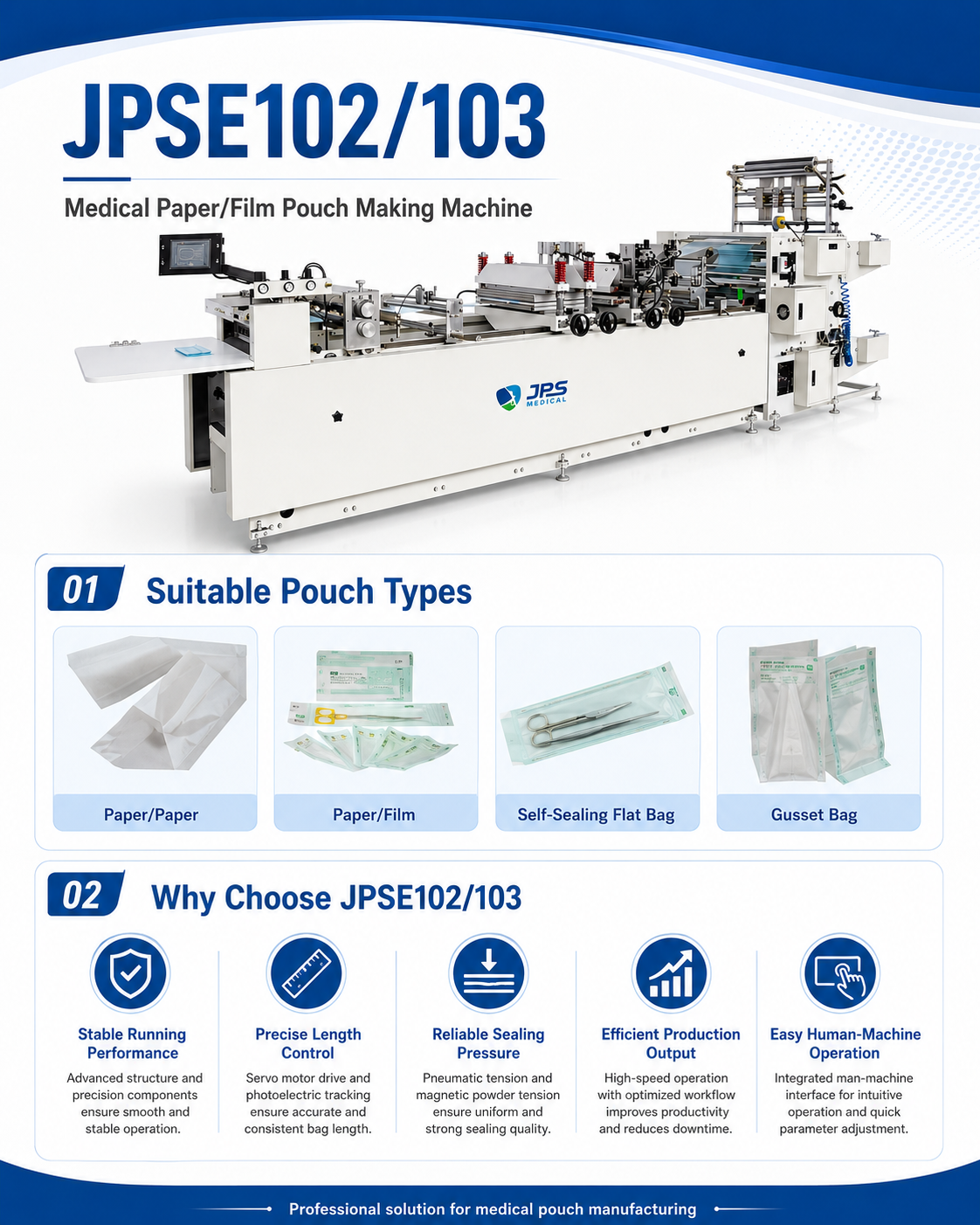 JPSE102-103_Medical-Paper-film-Pouch-Making-Machine detail 5