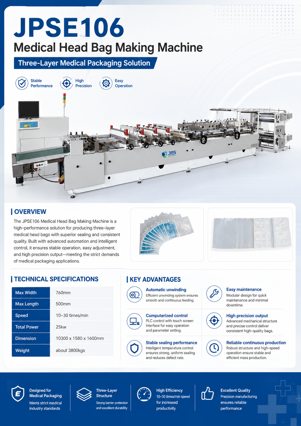 JPSE106_Medical-Head-Bag-Making-Machine detail 2