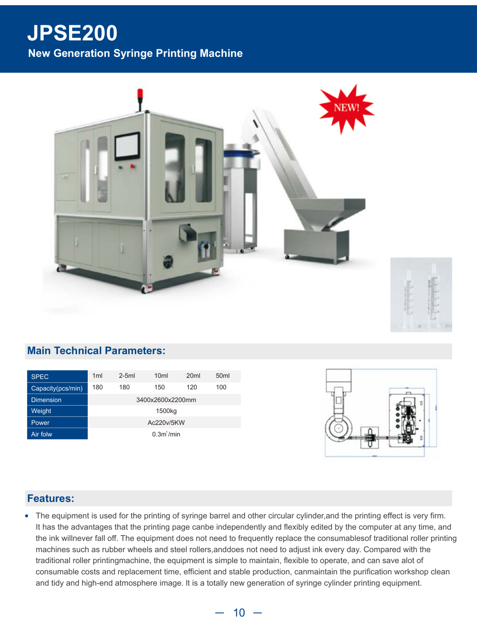 JPSE200_New-Generation-Syringe-Printing-Machine detail 1