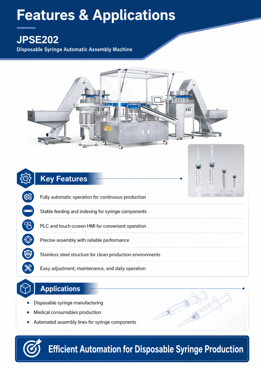 JPSE202_Disposable-Syringe-Automatic-Assembly-Machine detail 4