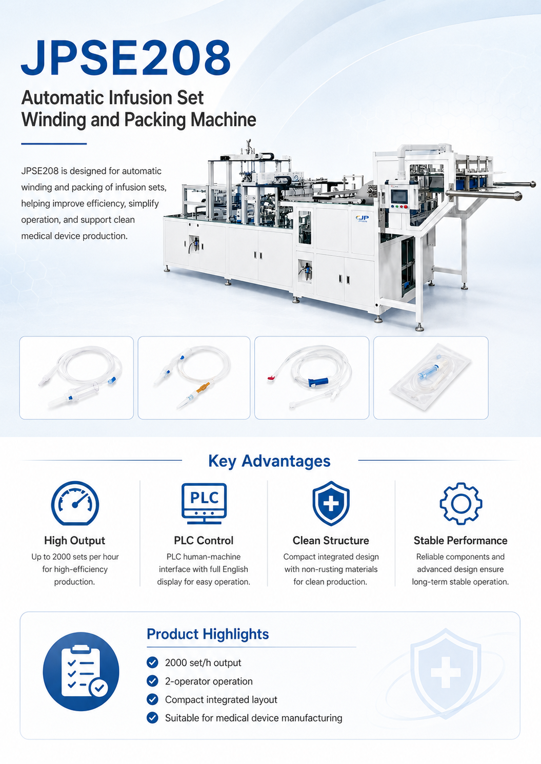 JPSE208_Automatic-Infusion-Set-Winding-and-Packing-Machine detail 2