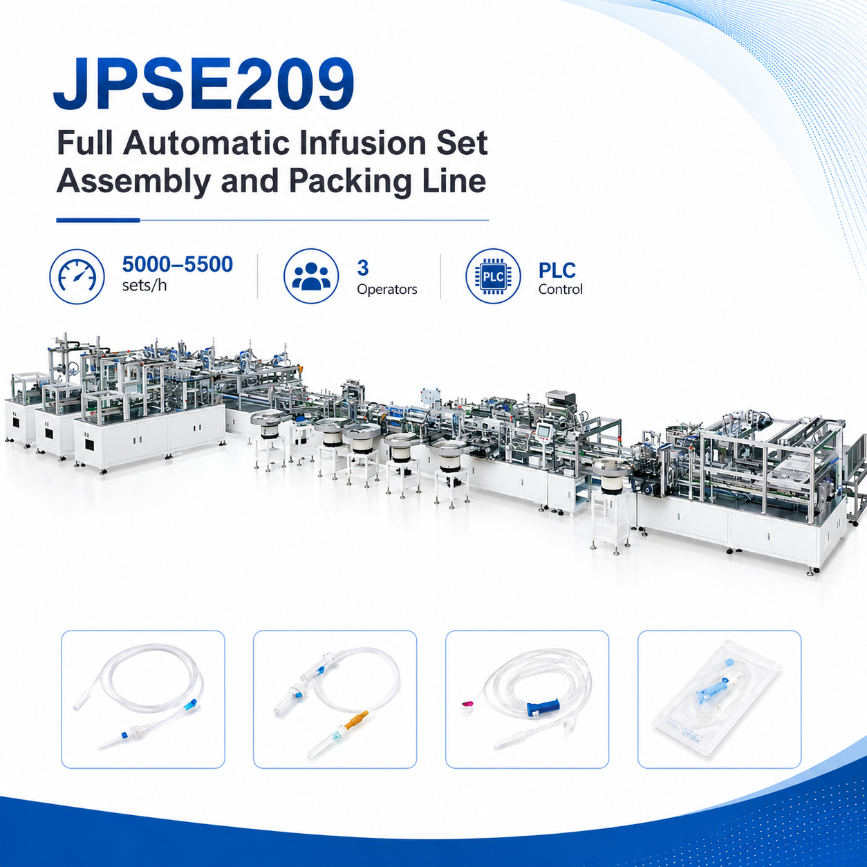 JPSE209_Full-Automatic-Infusion-Set-Assembly-and-Packing-Line