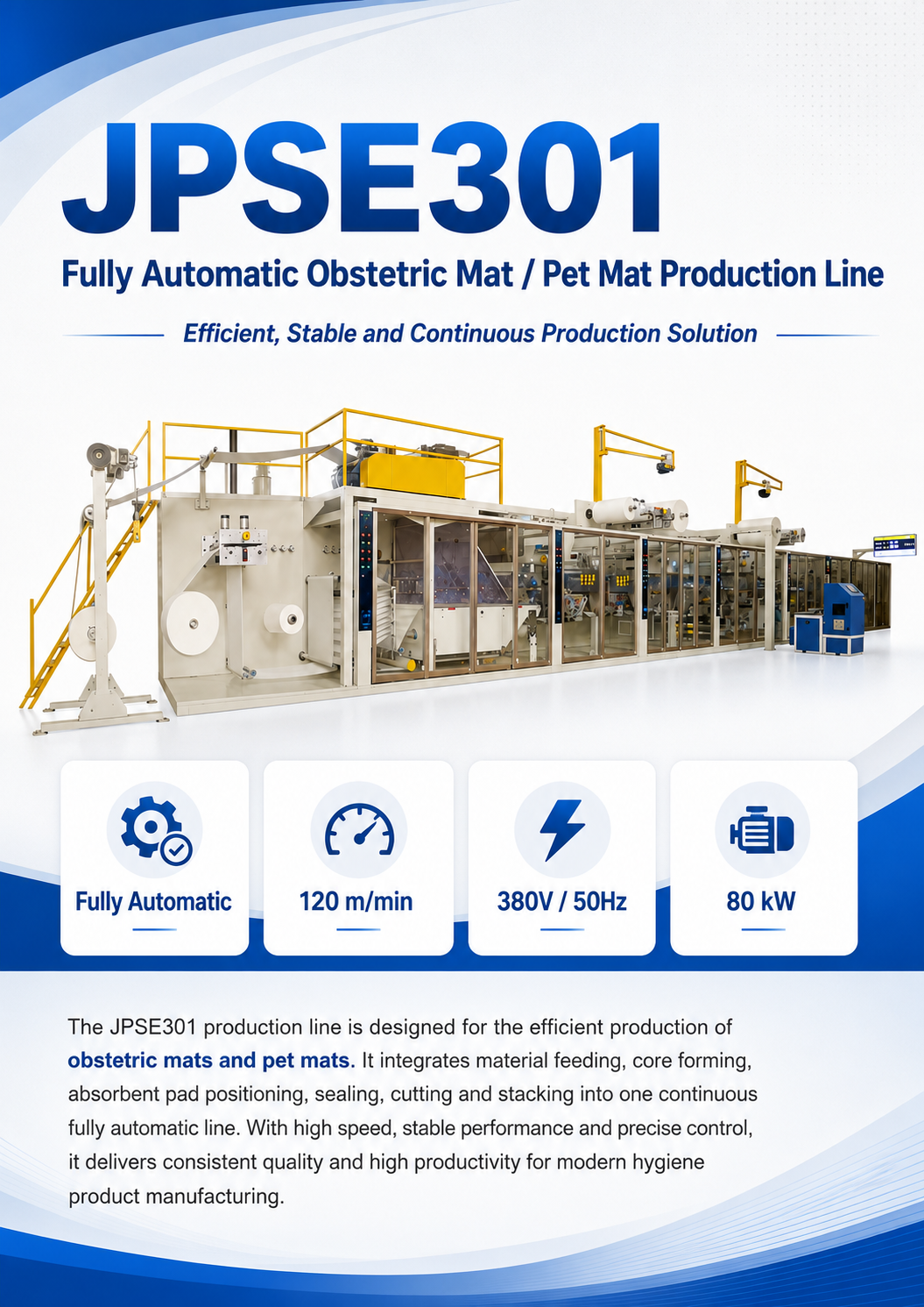 JPSE301_Fully-Automatic-Obstetric-Mat-Pet-Mat-Production-Line detail 2