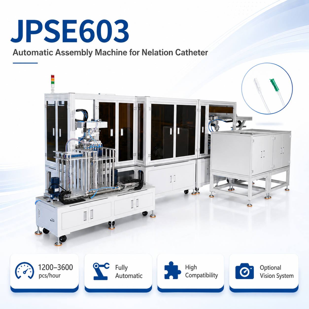 JPSE603_Automatic-Assembly-Machine-for-Nelaton-Catheter