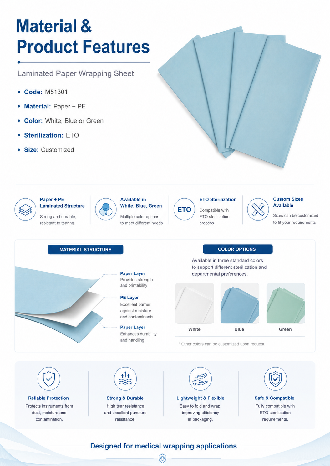 M51301_Laminated-Paper-Wrapping-Sheet detail 2