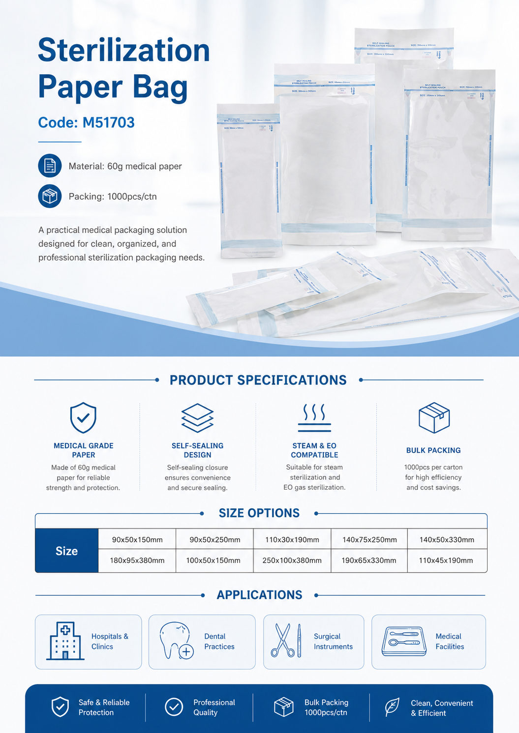 M51703_Sterilization-Paper-Bag detail 1