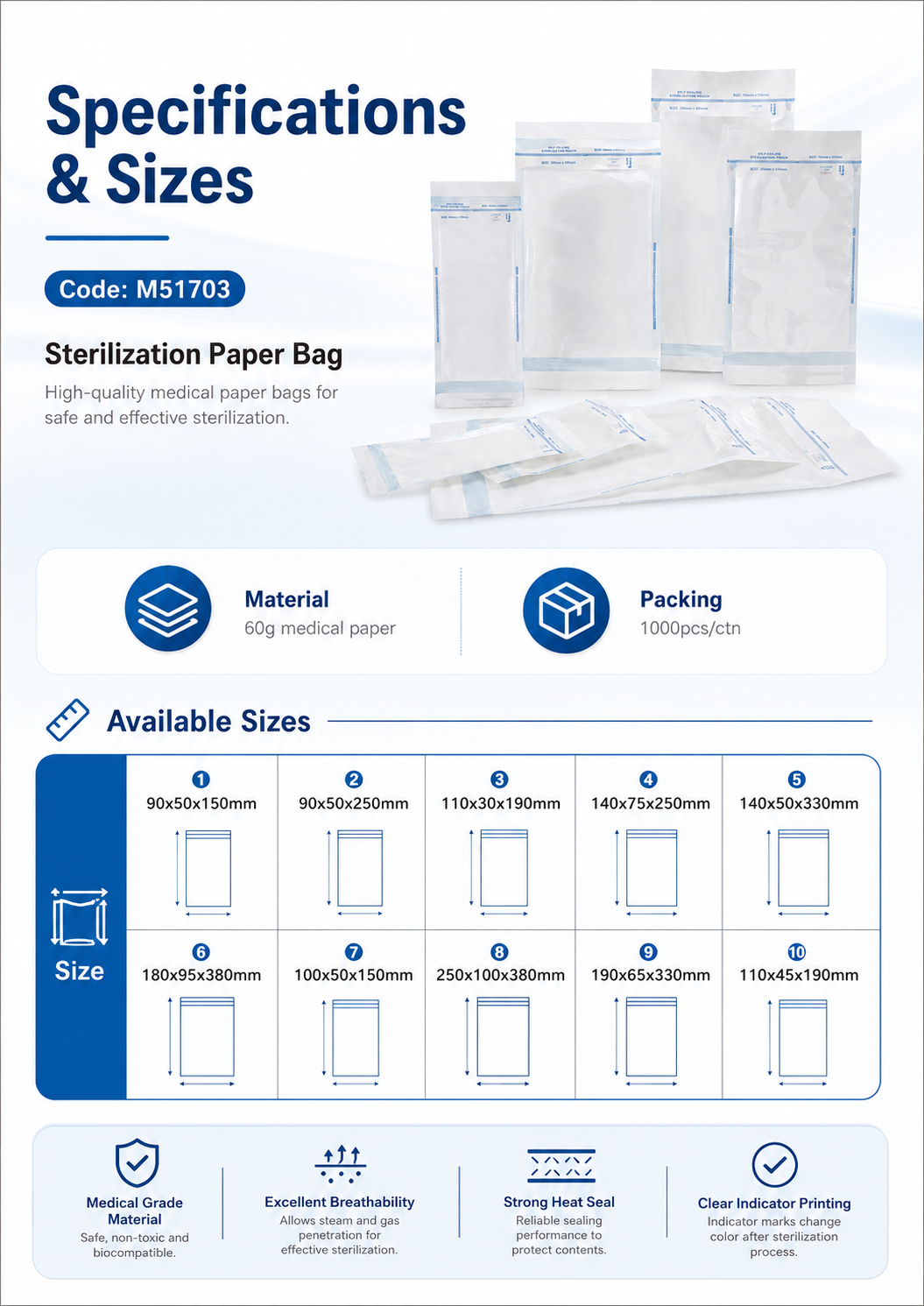 M51703_Sterilization-Paper-Bag detail 2