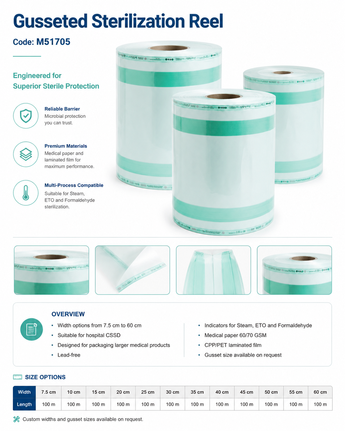 M51705_Gusseted-Sterilization-Reel detail 1