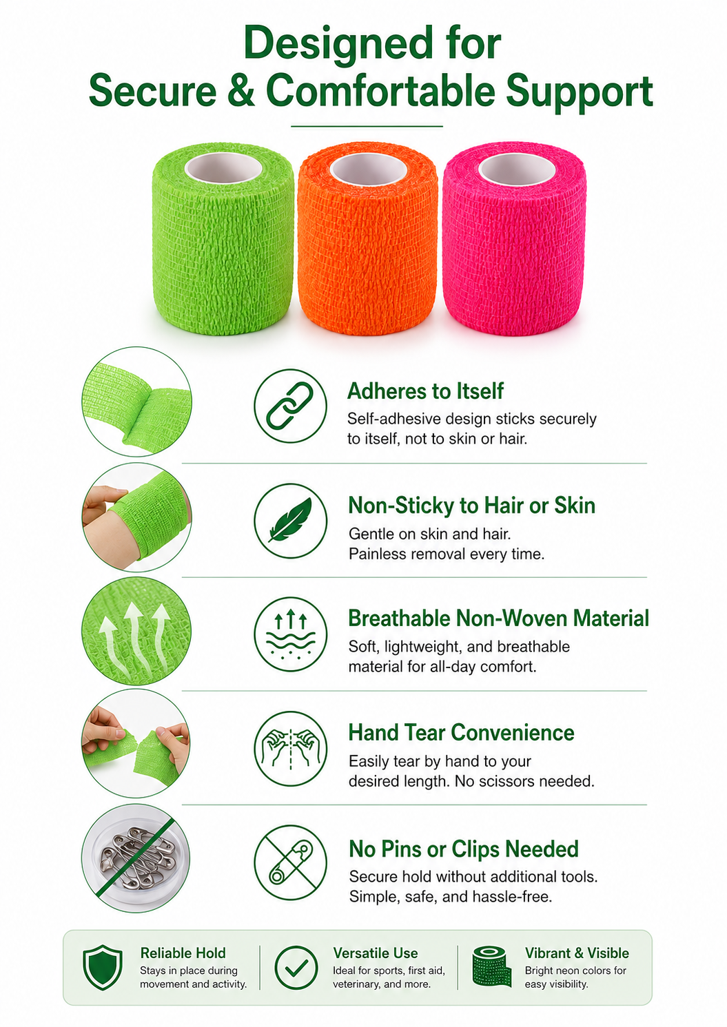 Neon Cohesive Bandage_MB25046 detail 2