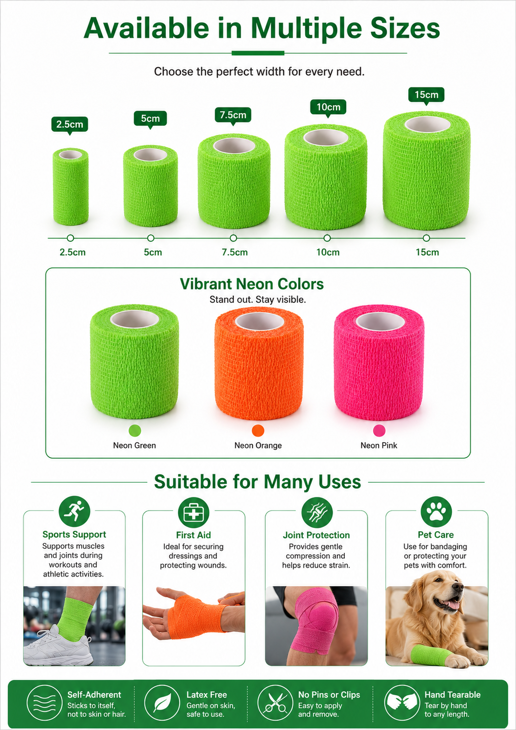 Neon Cohesive Bandage_MB25046 detail 3