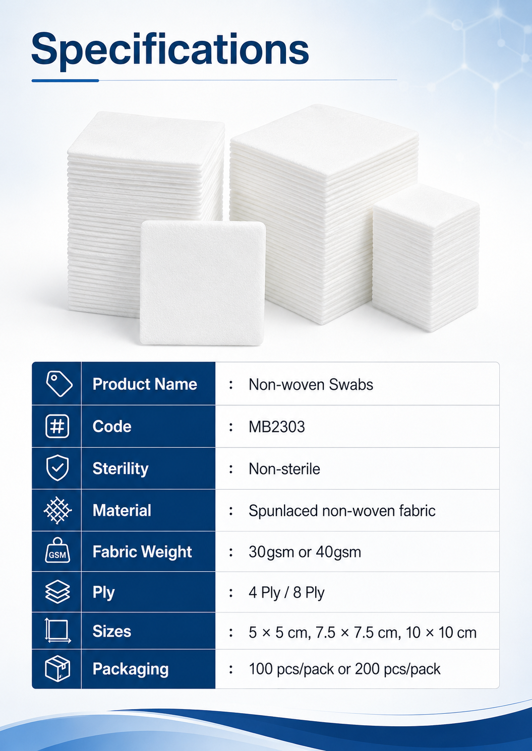 Non-woven Swabs_MB2303 detail 3