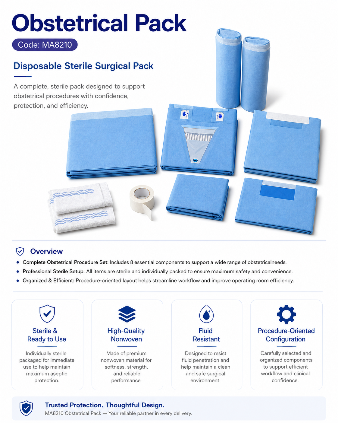 Obstetrical Pack_MA8210 detail 2