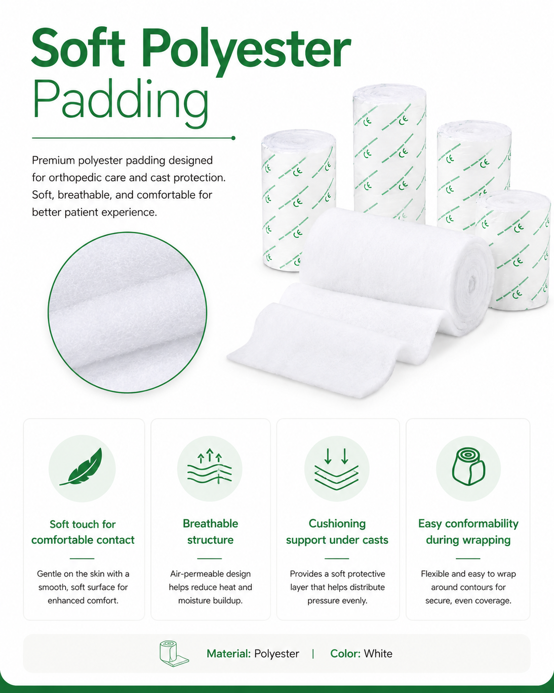 Orthopedic Bandage Cast Padding_MB2563 detail 2
