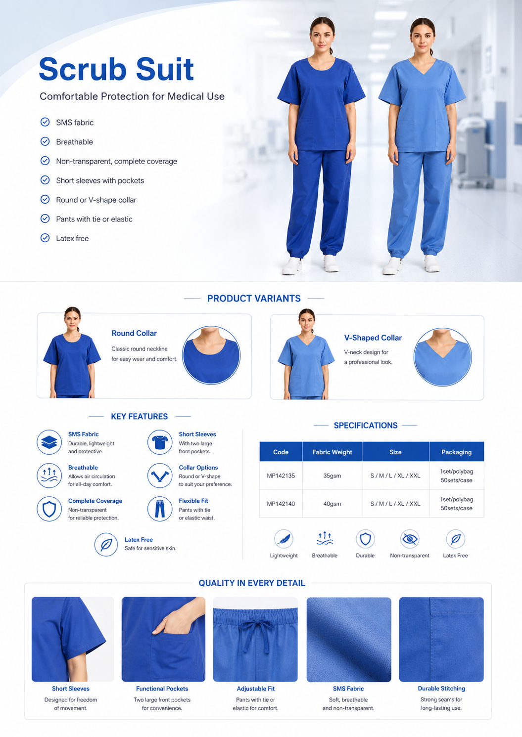 Scrub Suit_MP1421 detail 2