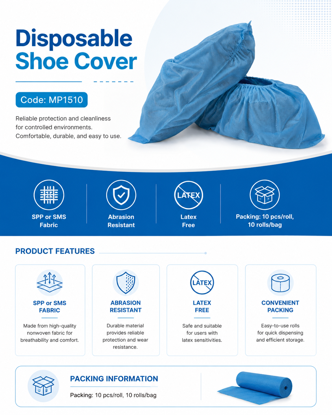 Shoe Cover_MP1510 detail 1