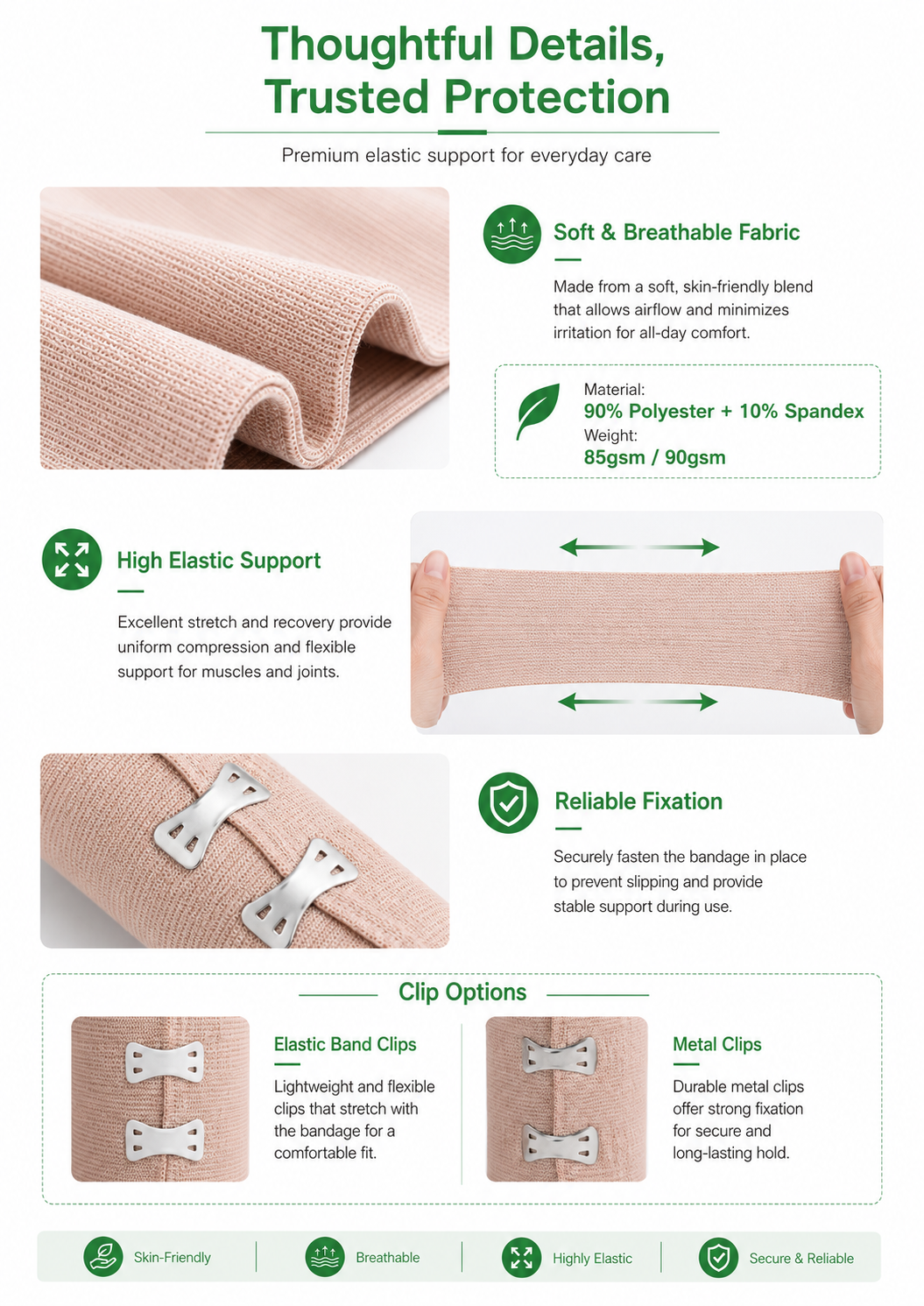 Skin Color High Elastic Bandage_MB2561 detail 2