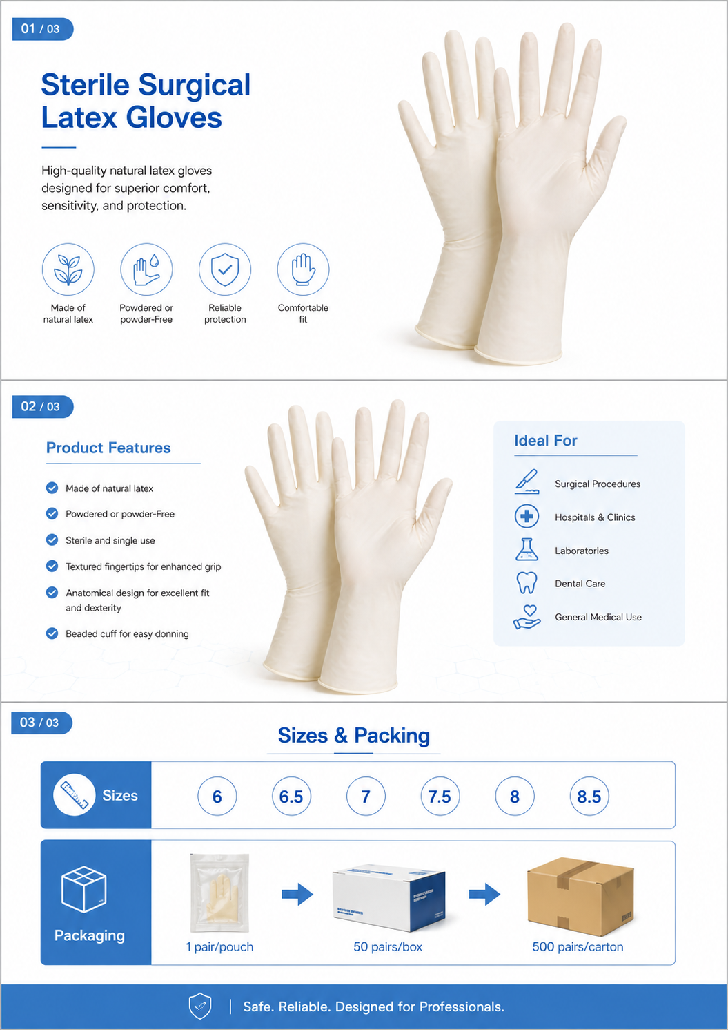 Sterile Surgical Latex Gloves_MP1871S detail 3