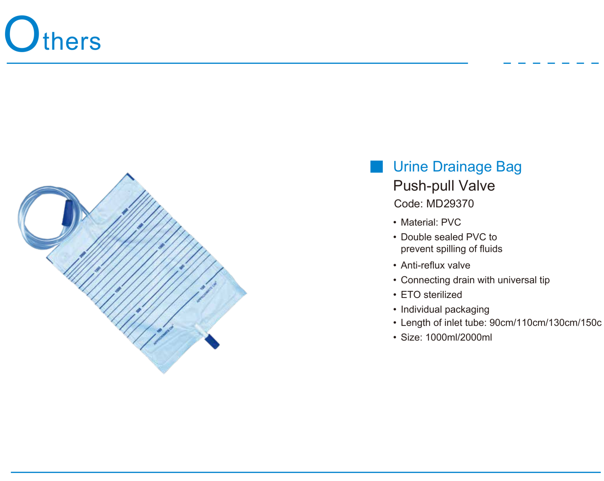 Urine Drainage Bag Push-pull Valve_MD29370 detail 1