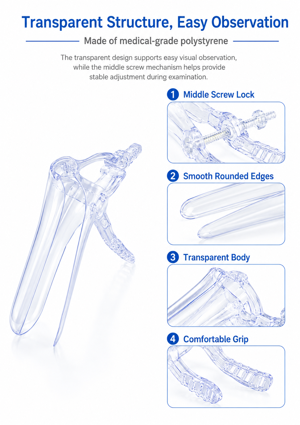 Vaginal Speculum Middle Screw Type_MD32765 detail 2
